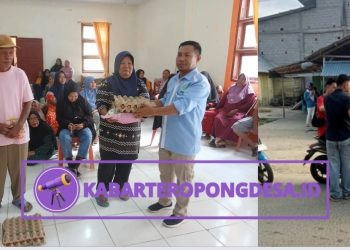 Jumat Berkah di Buntulia Utara: Haji Suci dan BKPRMI Salurkan 300 Paket Sembako untuk Warga Tidak Mampu