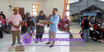 Jumat Berkah di Buntulia Utara: Haji Suci dan BKPRMI Salurkan 300 Paket Sembako untuk Warga Tidak Mampu