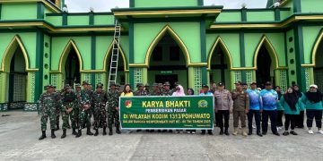 Karya Bakti HUT TNI ke-80 di Marisa: Wujud Nyata Sinergi dan Kepedulian Sosial