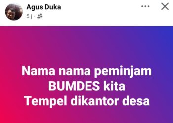 Dana Bumdes Buntulia Barat Jadi Sorotan, Peran Itda Dipertanyakan