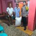 Sebagai Bentuk Kepedulian, Anggota Polsek Paguat Berikan Santunan Kepada keluarga almarhum