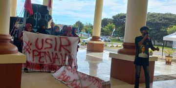 Demonstrasi Aliansi Masa-Rakyat Melawan di Pohuwato: Perlawanan atas Ketidakadilan