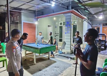 Demi Pererat Hubungan Warga dan Polri, Polsek Paguat Silaturahmi ke Kelurahan Pentadu