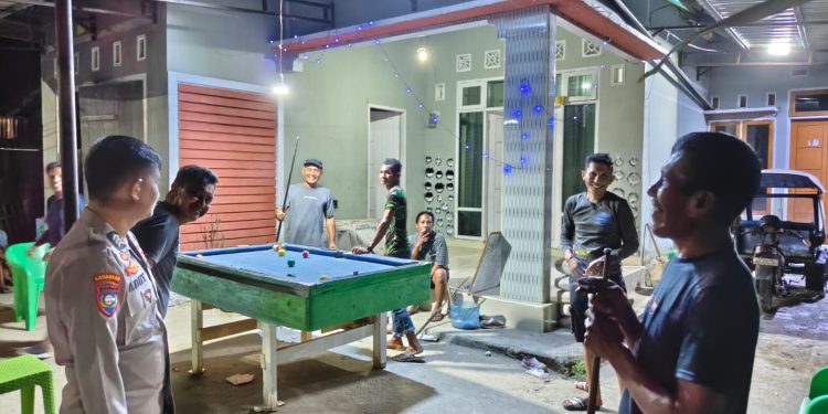 Demi Pererat Hubungan Warga dan Polri, Polsek Paguat Silaturahmi ke Kelurahan Pentadu