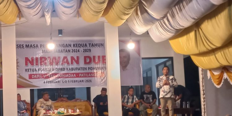 Reses DPRD Pohuwato: Nirwan Due Serap Aspirasi Masyarakat Buntulia Jaya