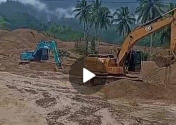 Pelaku usaha lakukan normalisasi Bentuk kepedulian terhadap lingkungan dan Masyarakat Kecamatan Dengilo