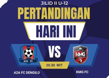 KMG FC Optimis Raih Kemenangan Hadapi A2A FC Dengilo di Teratai Cup Jilid II U-12