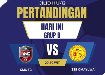 Teratai Cup Jilid II U-12: KMG FC vs SSB Omayuwa Siap Bertarung di Grup B Malam Ini